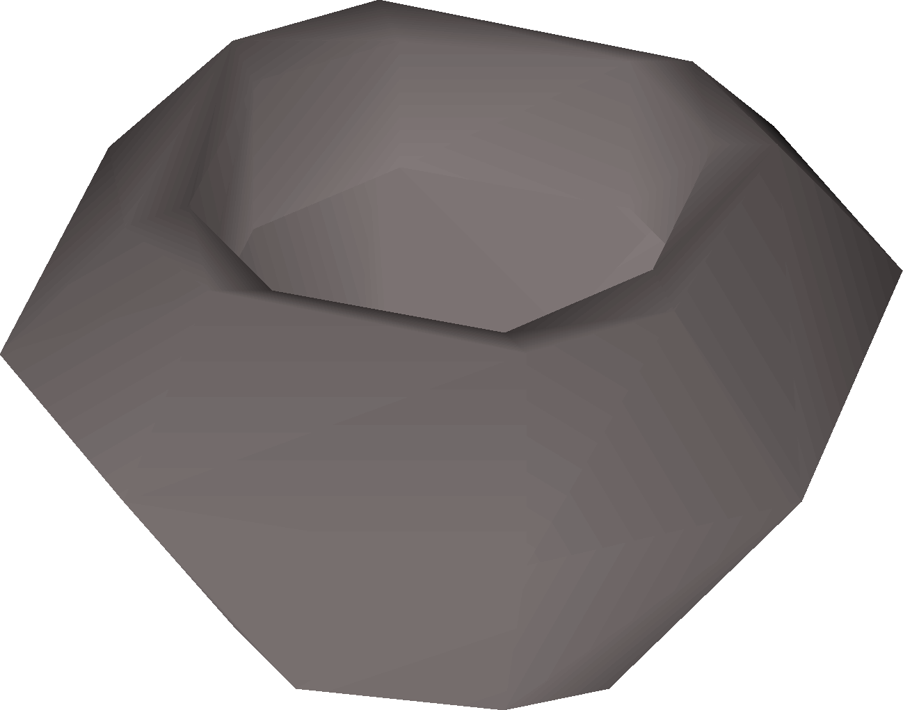 A stone bowl