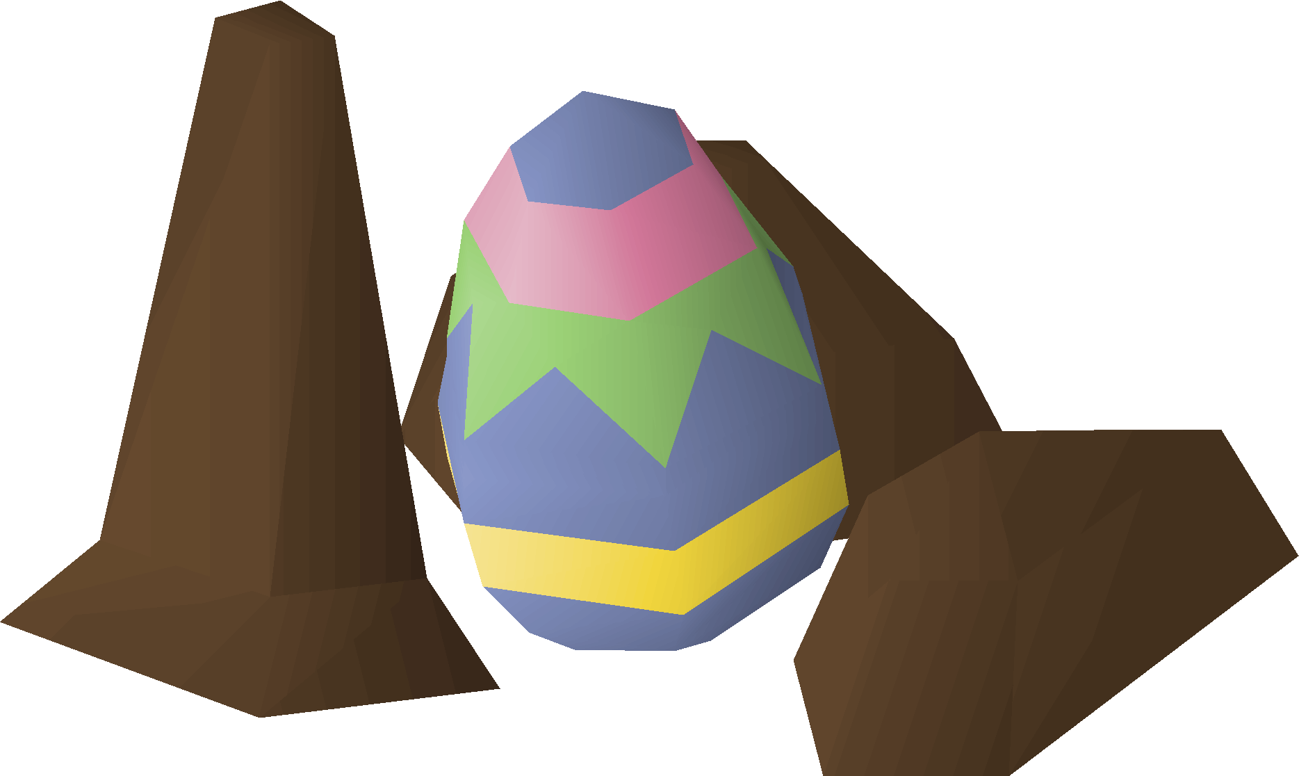 Easter egg rock