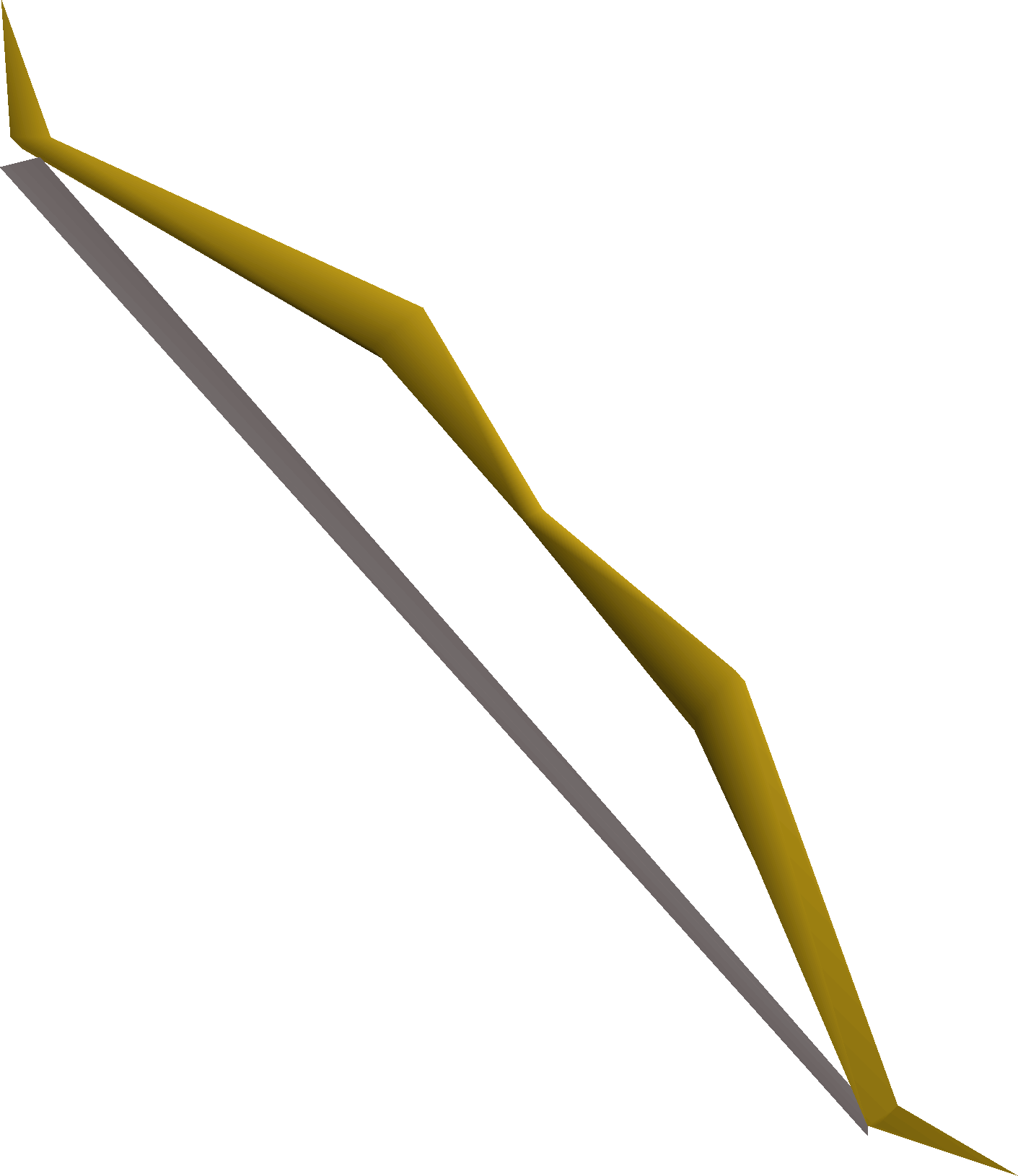 Oak longbow