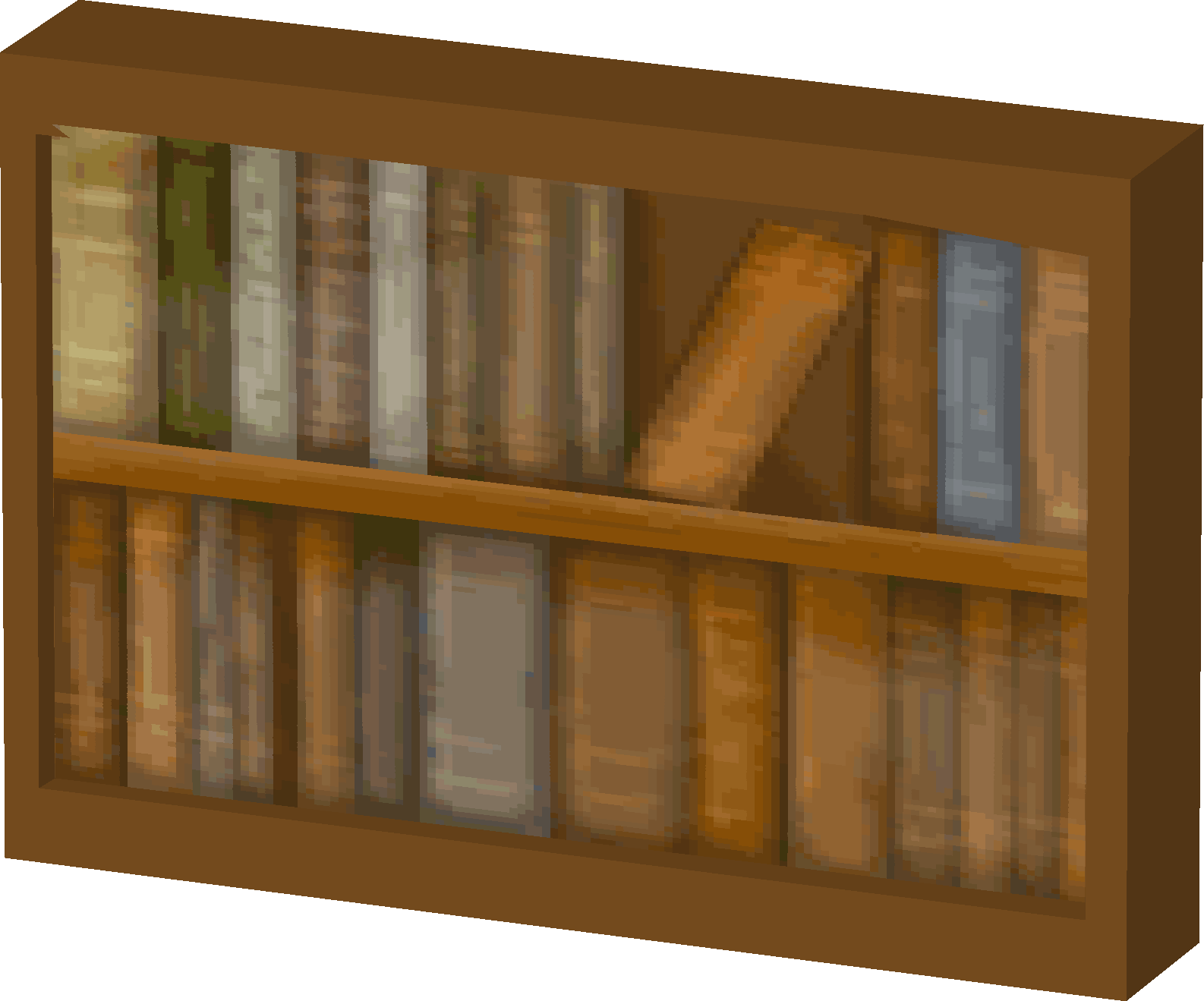 Bookcase (A Tail of Two Cats)