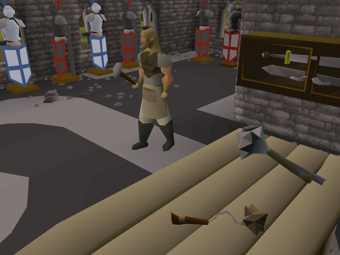 Warrior Guild Armoury