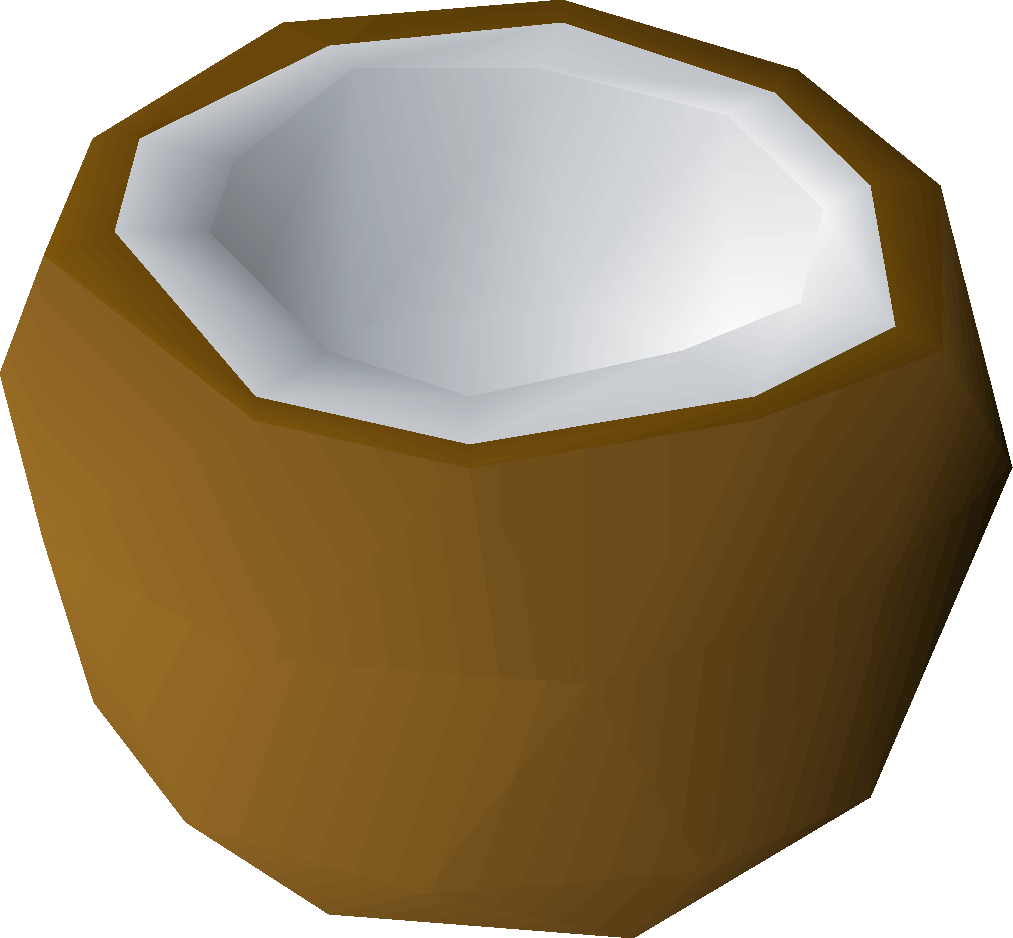 Half coconut