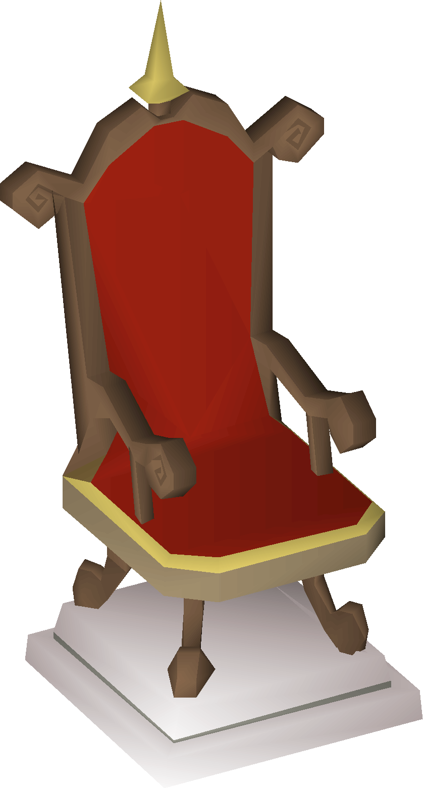 Mahogany throne (interface item)