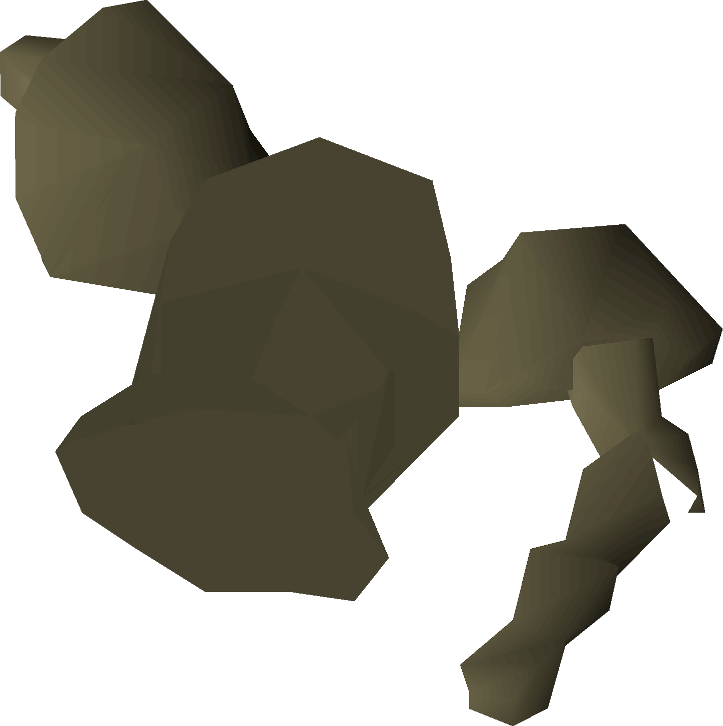Damaged armour