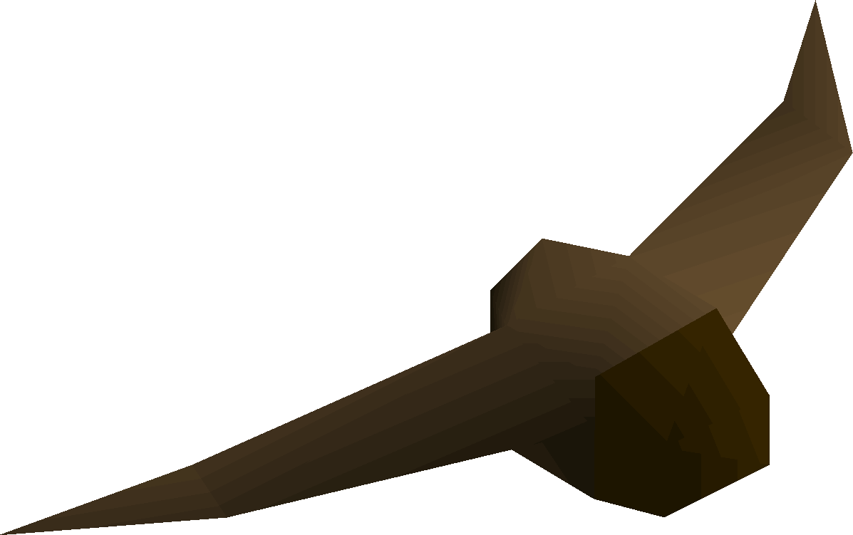 Bronze pick head