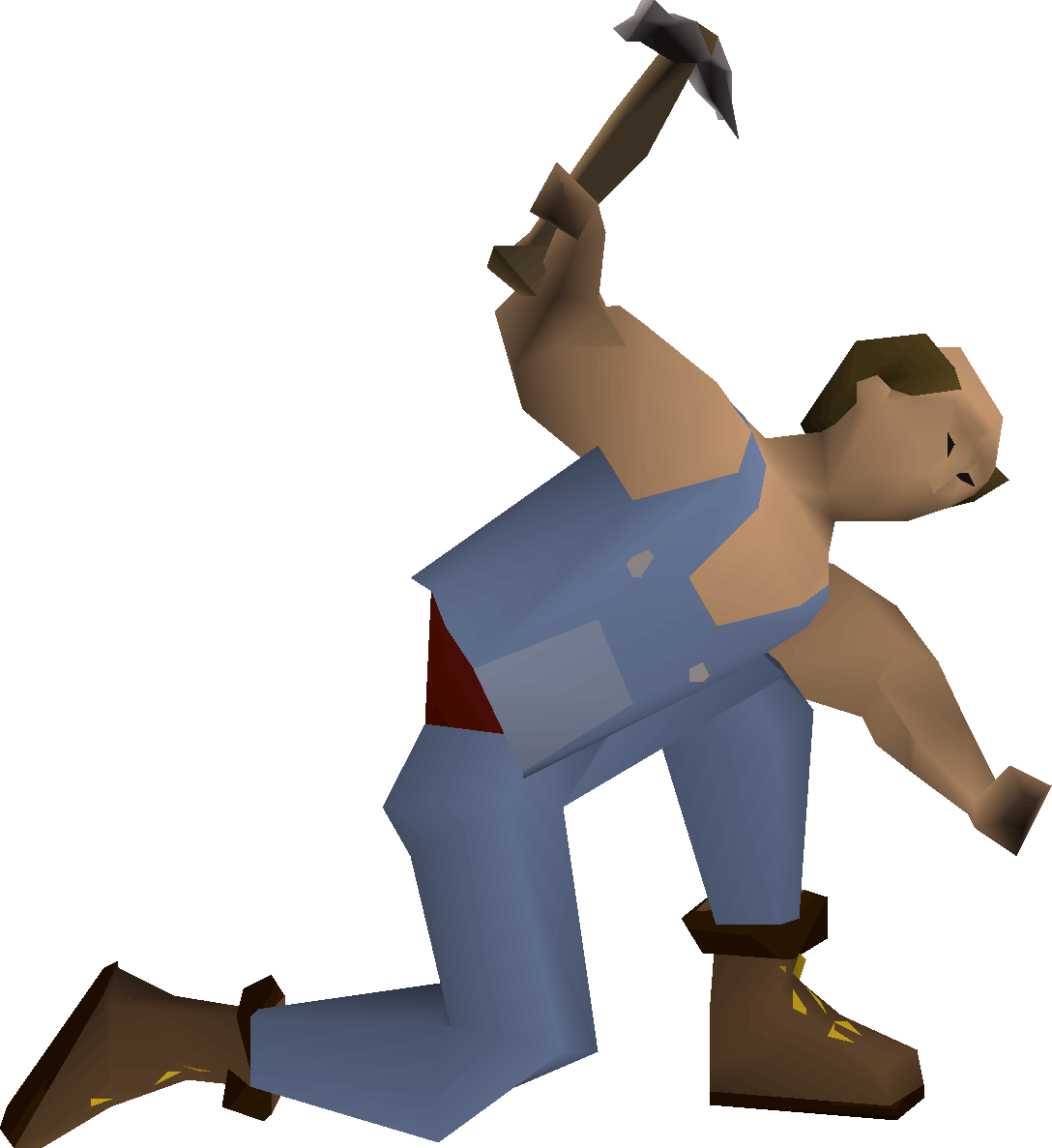 Barge workman