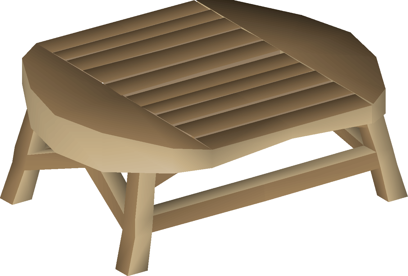 Oak kitchen table (interface item)