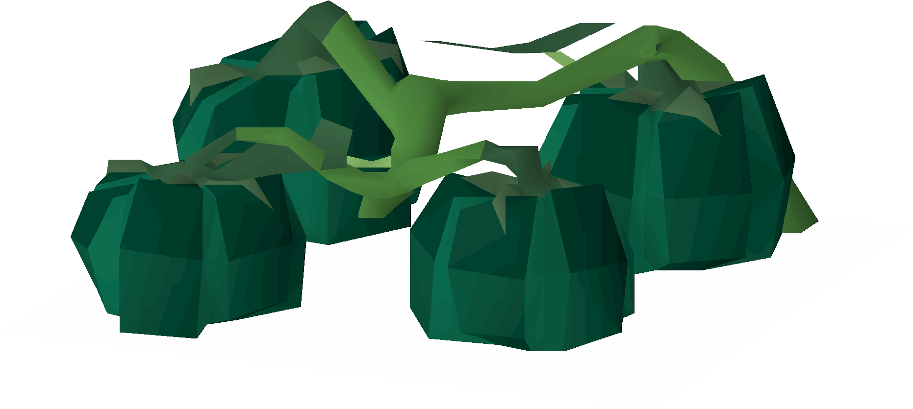Dark green pumpkins (2024 Halloween event)