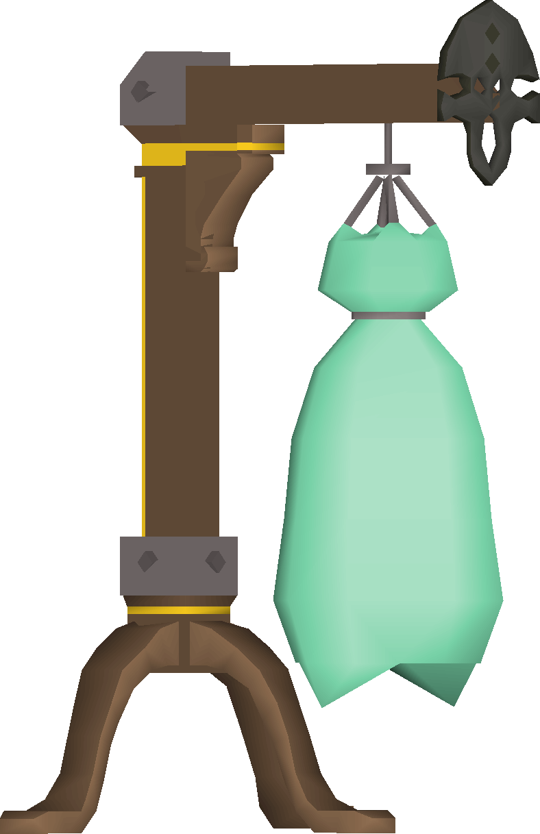 Ornate undead combat dummy (interface item)