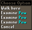 The "Choose Option" interface for multiple of the same non-interactive objects.
