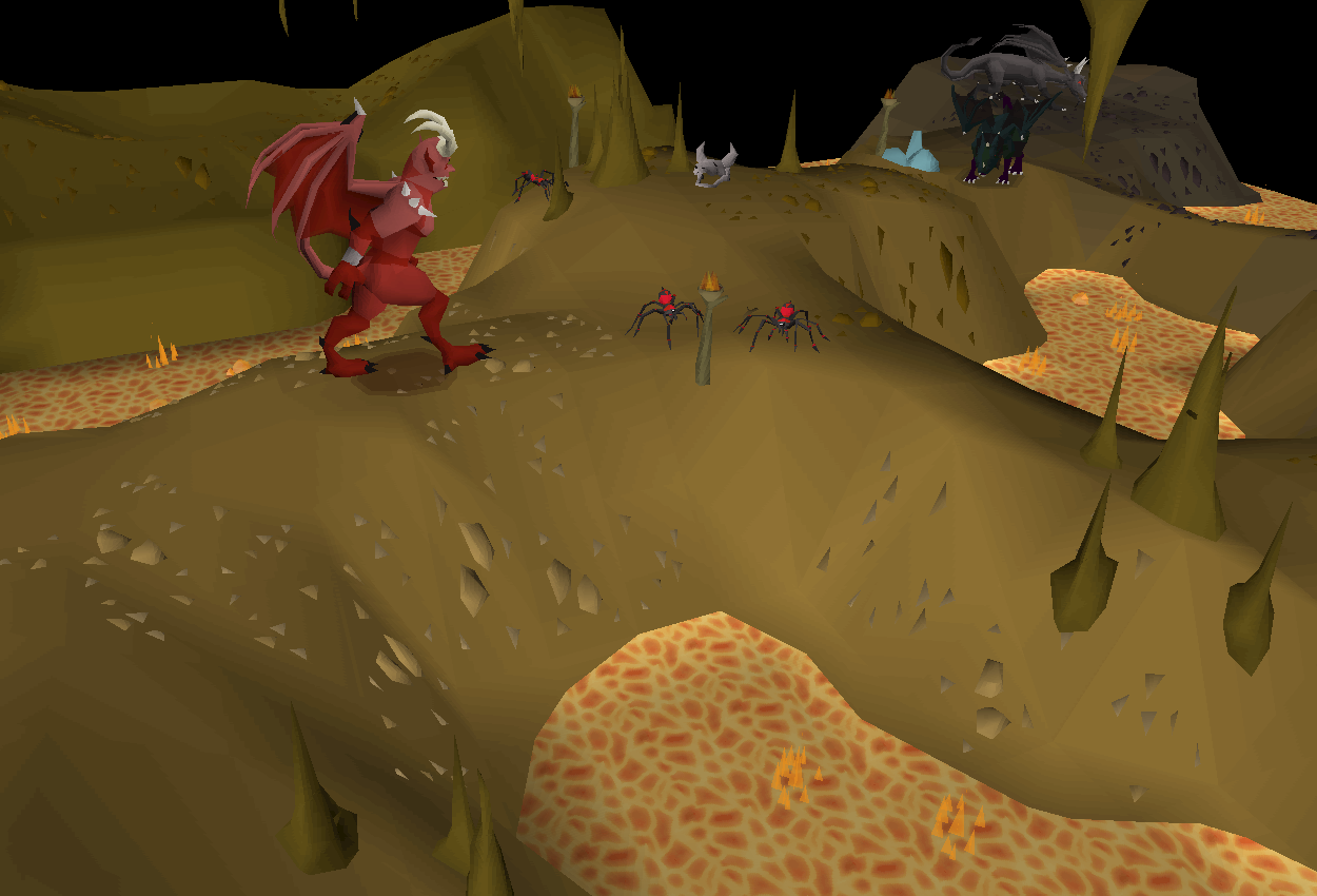 Lava Maze Dungeon mine