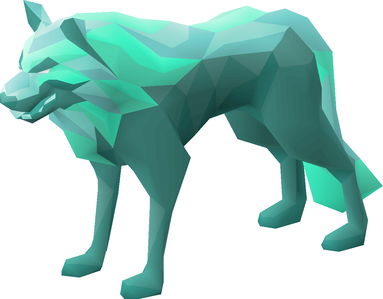 Crystalline Wolf
