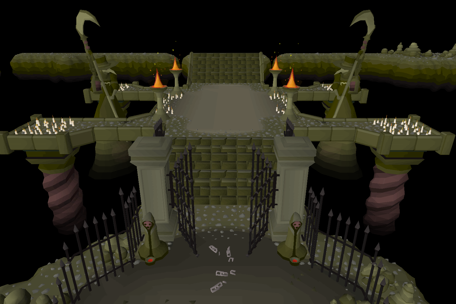 Statue (Sisterhood Sanctuary, scythe)