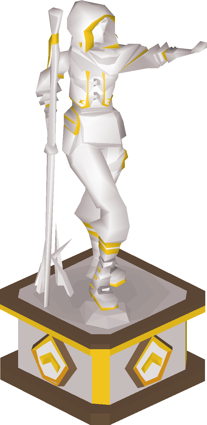Ornate league statue (interface item)