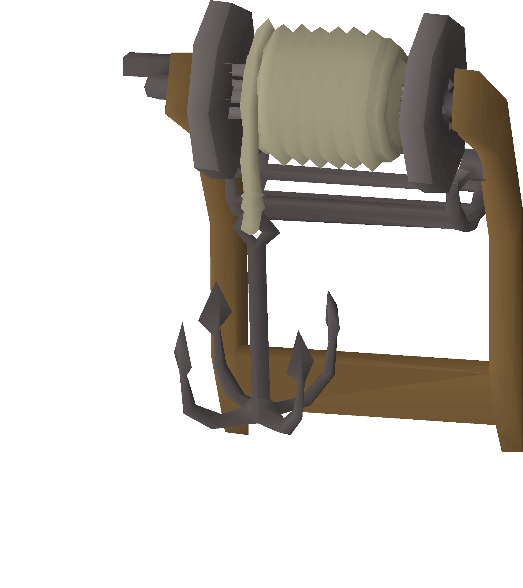 Cursed gold salvaging hook