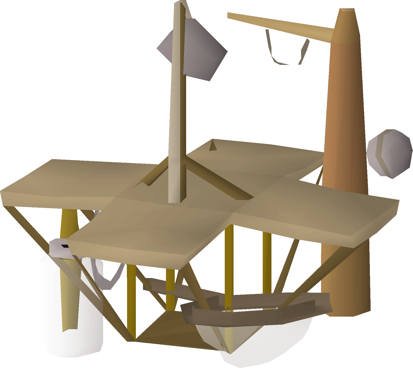 Pile of equipment