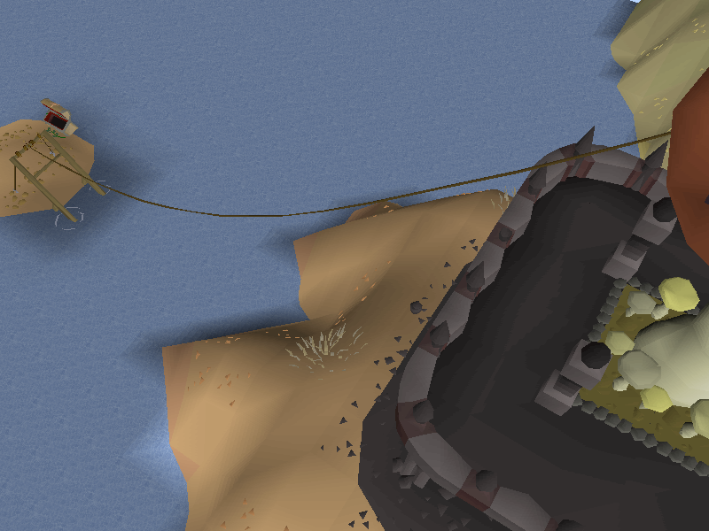 Zip line (Fossil Island)