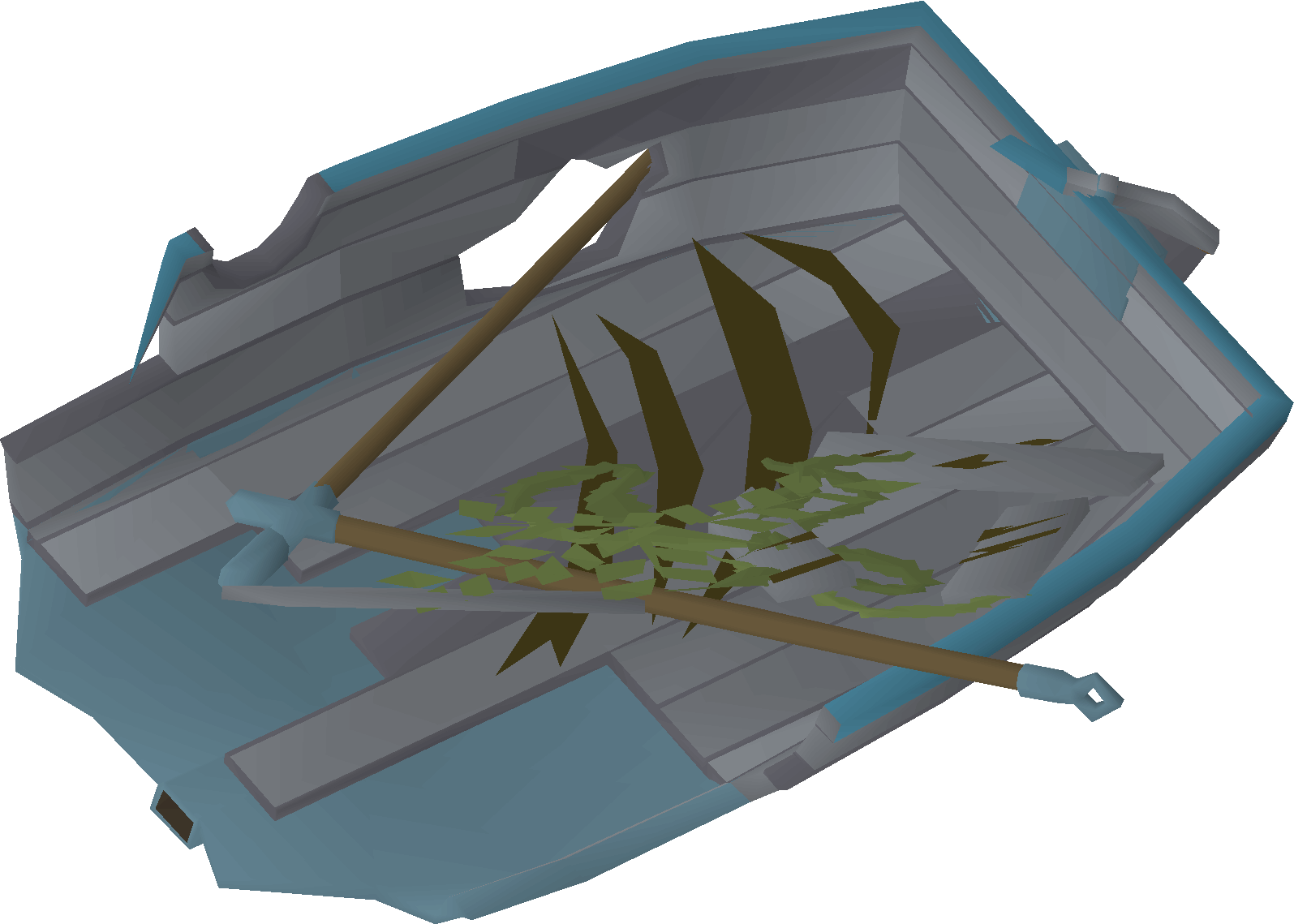 Wreck of a Barracuda ship