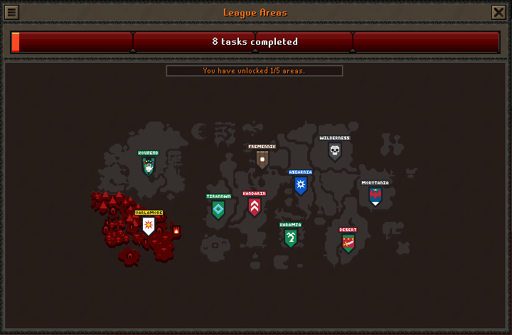 Demonic Pacts League/Areas