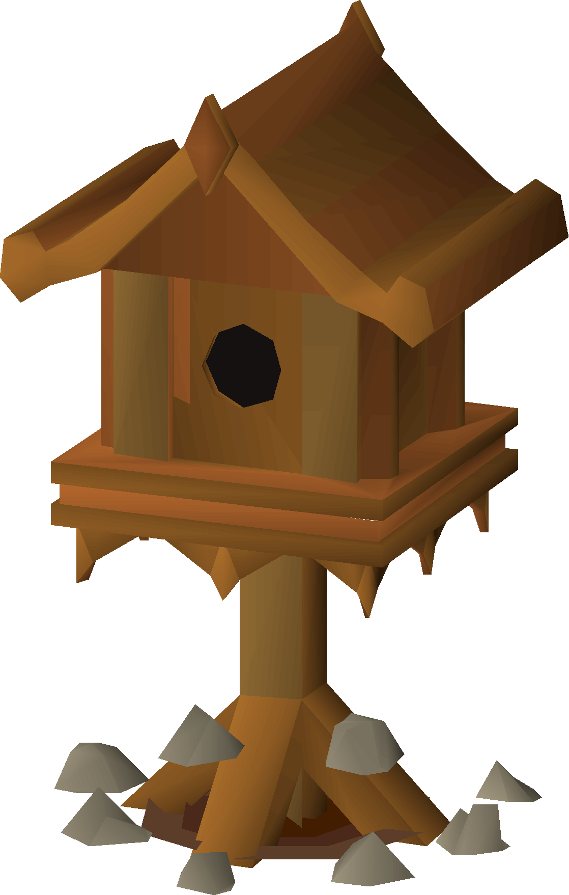 Maple birdhouse