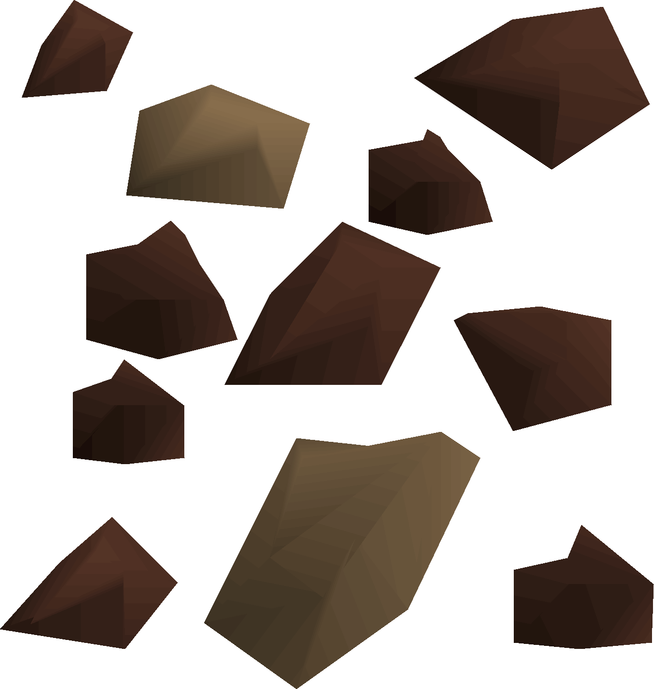 Iron ore fragment
