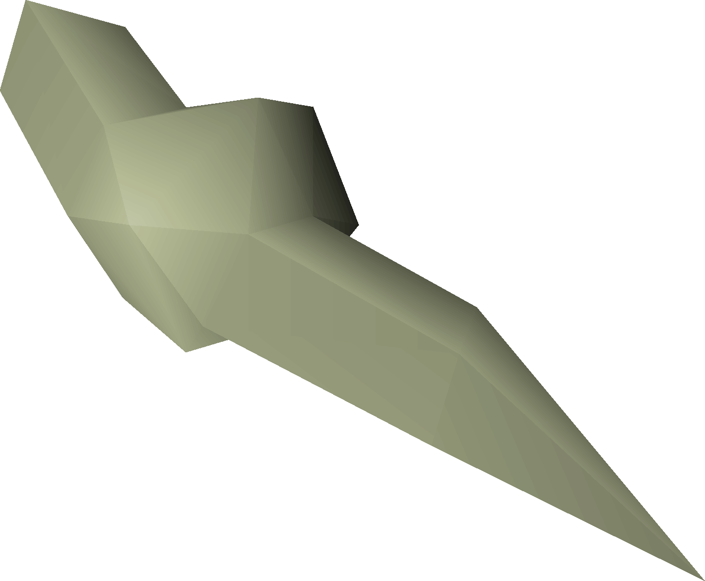 Rare fossilised spine