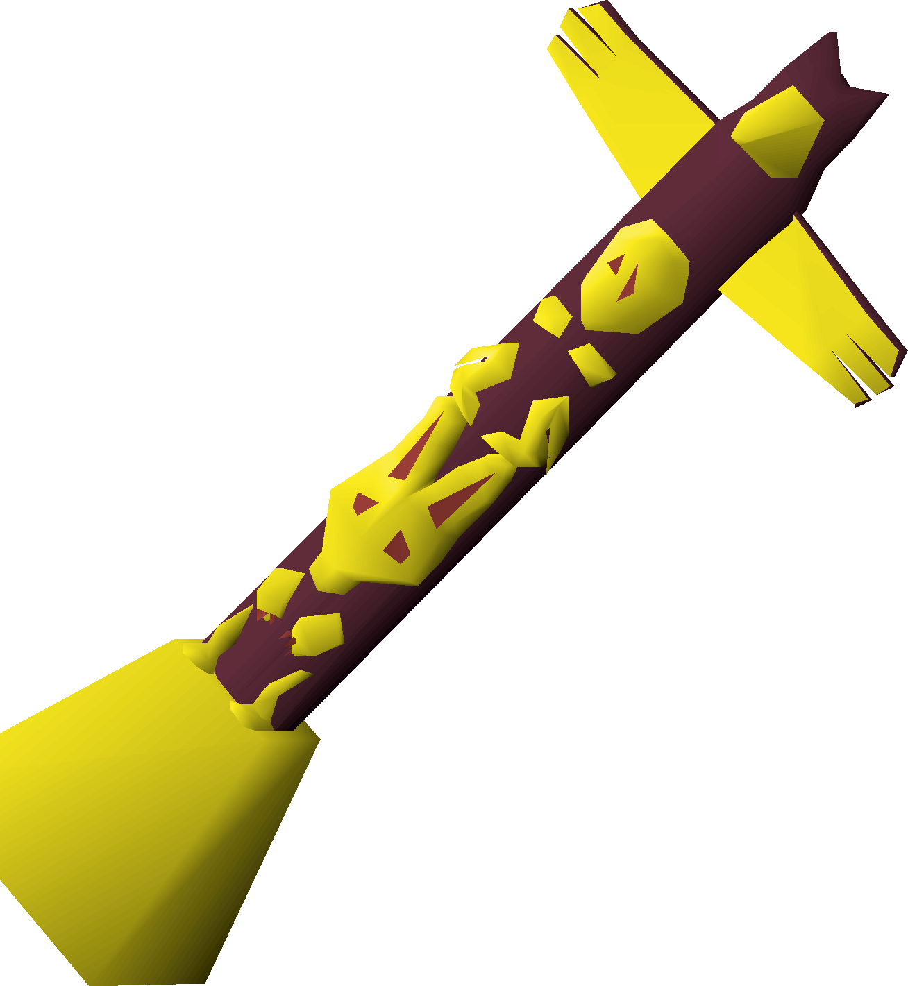 Gilded totem