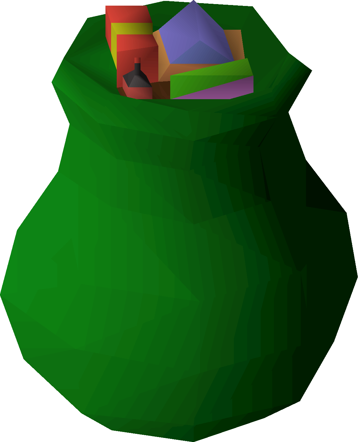 Bulging sack