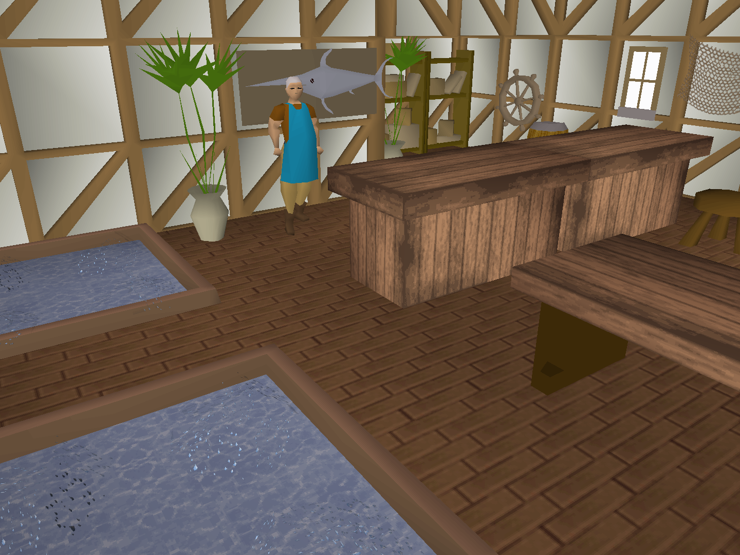 Harry's Fishing Shop.