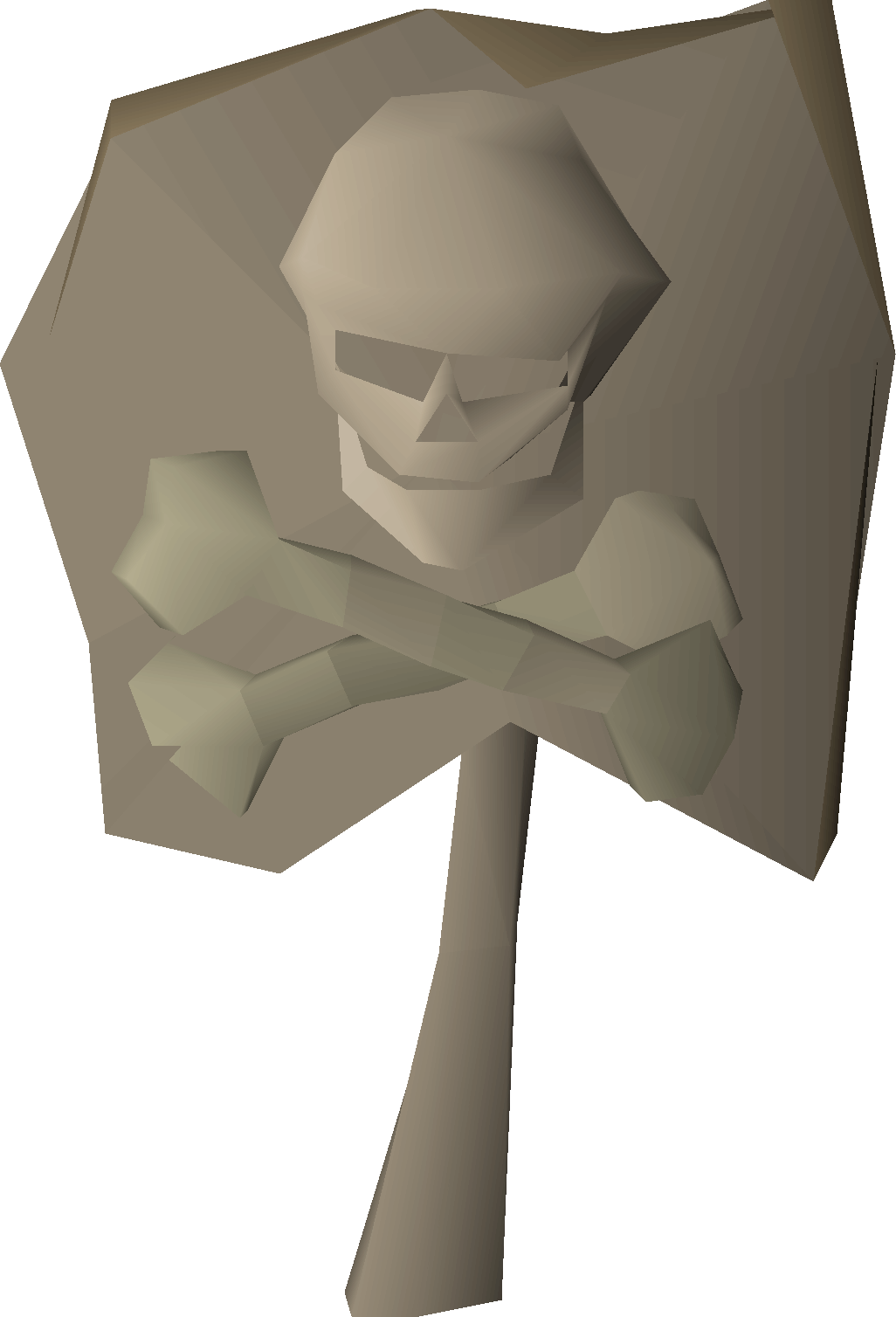Danger sign (Death Plateau)