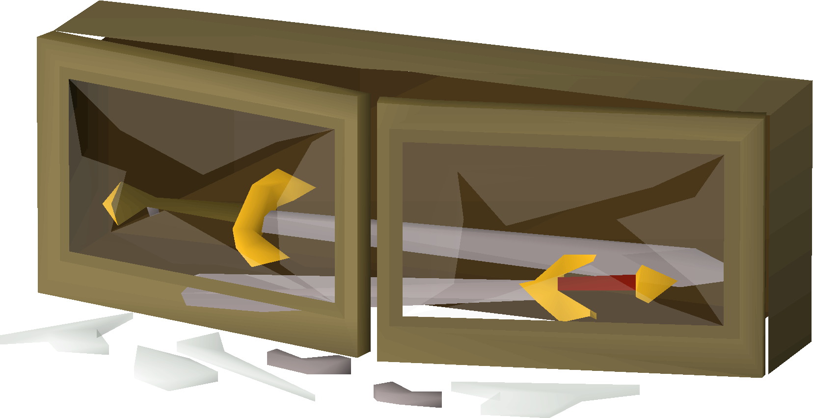 Sword cabinet (Defender of Varrock)