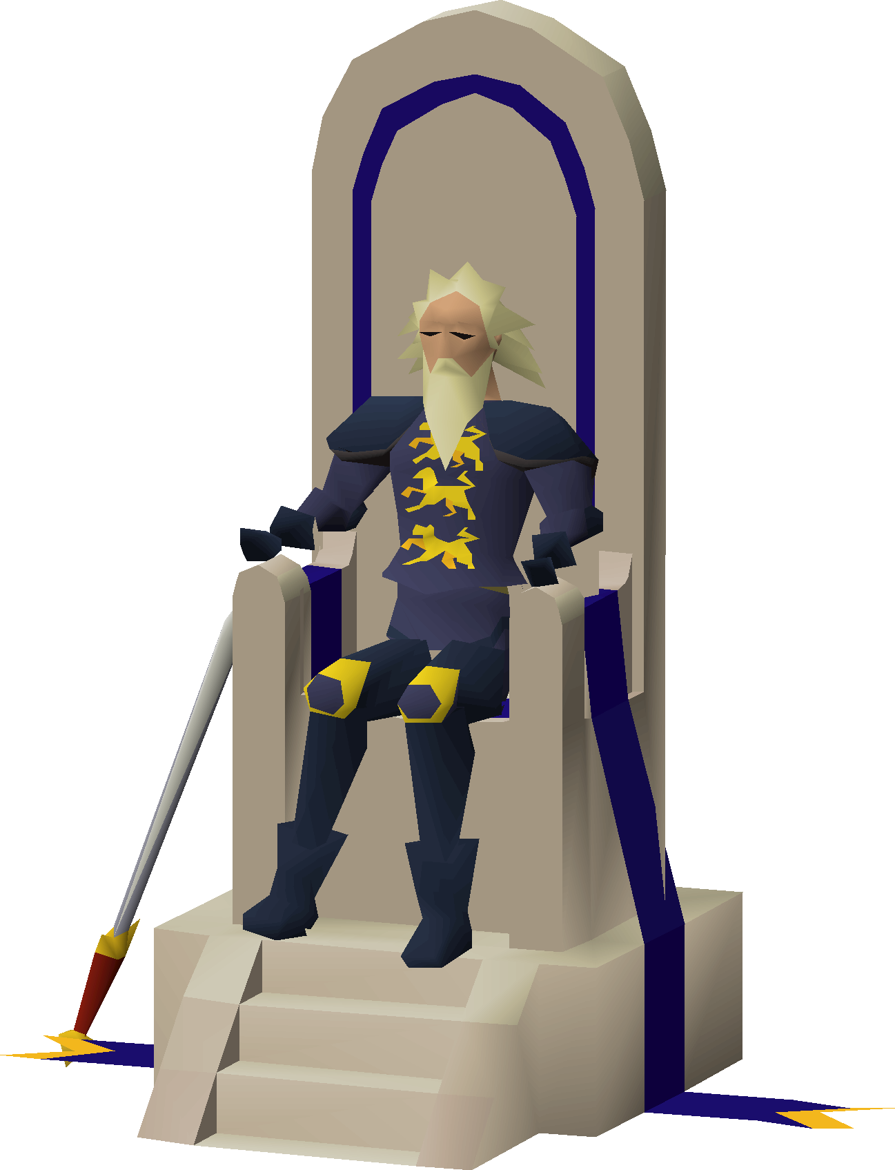 Mystery figure