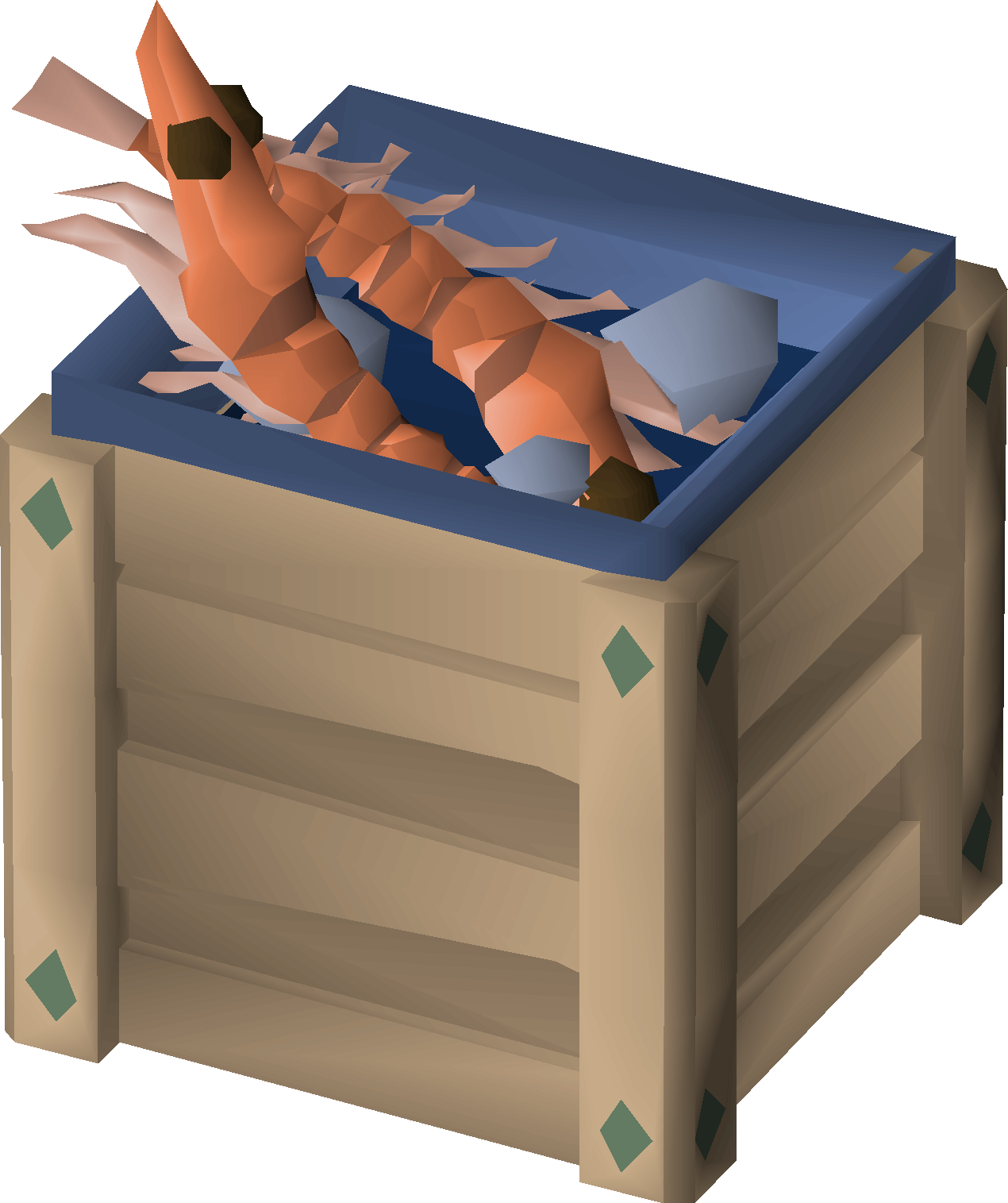 Fish crate (giant krill)
