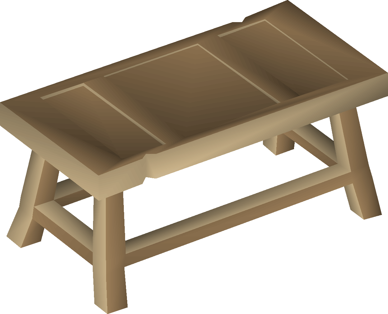 Oak workbench (interface item)