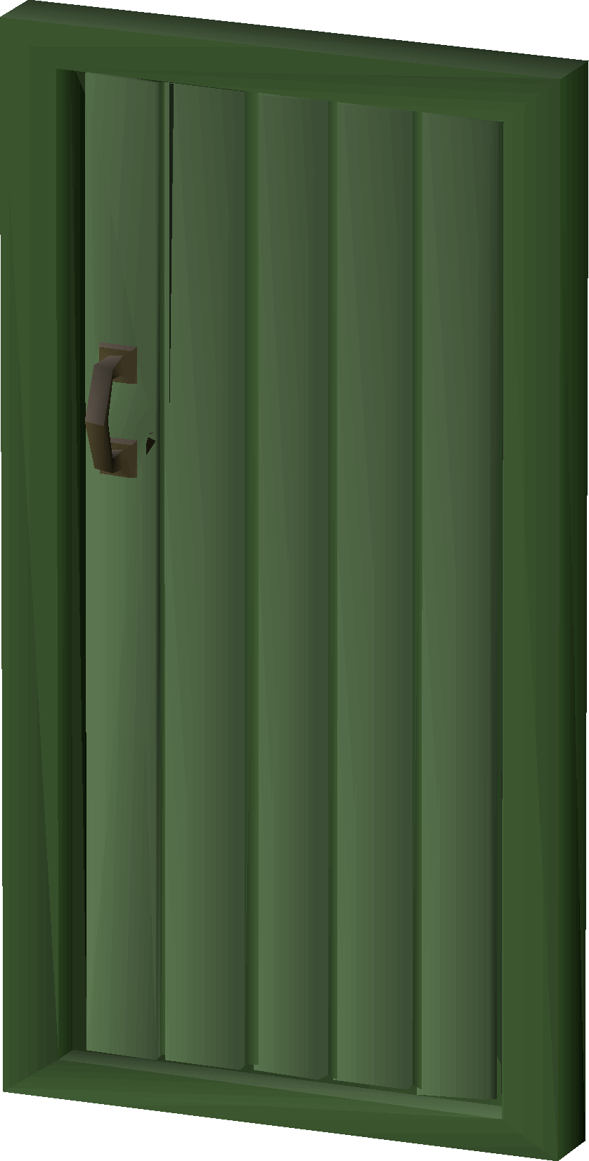Green door