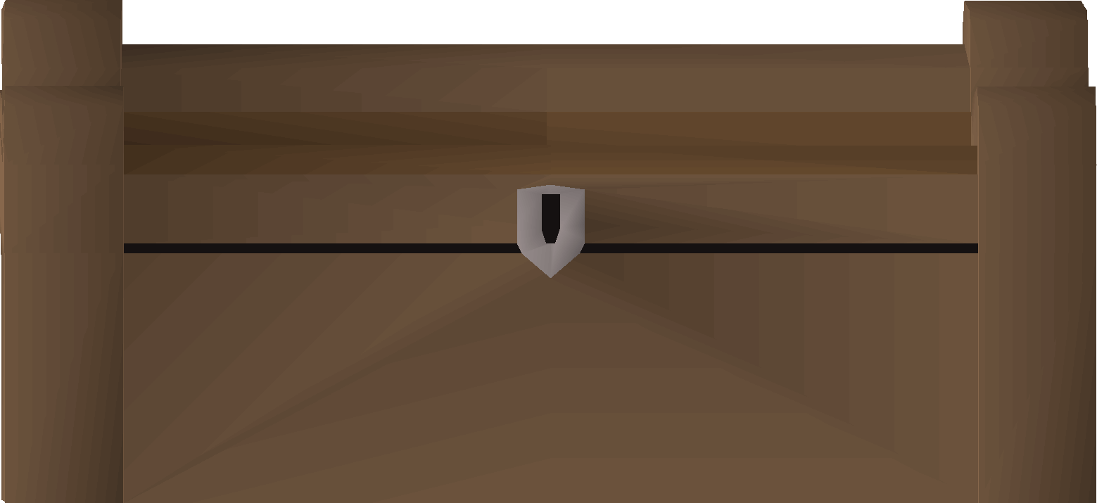 Mahogany treasure chest (interface item)