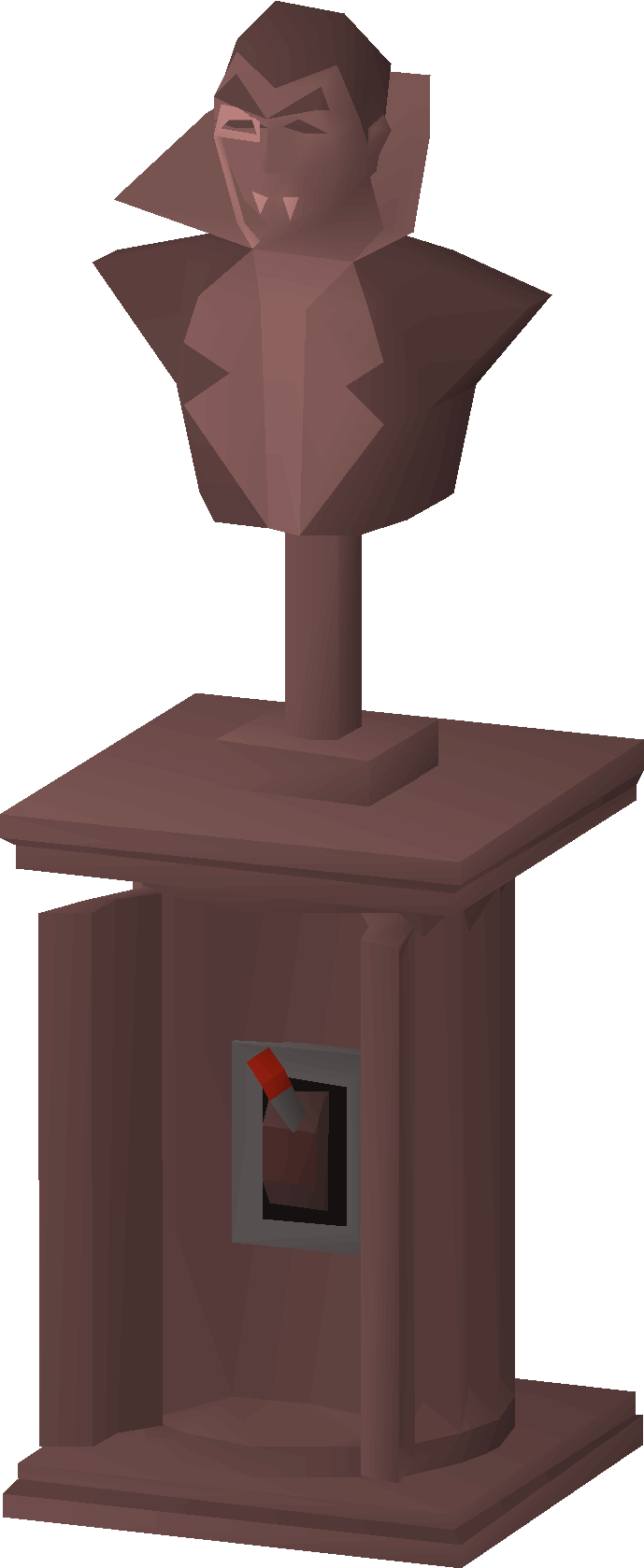 Bust with lever
