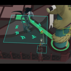 An example of a husk corner trap to avoid a bad spawn.