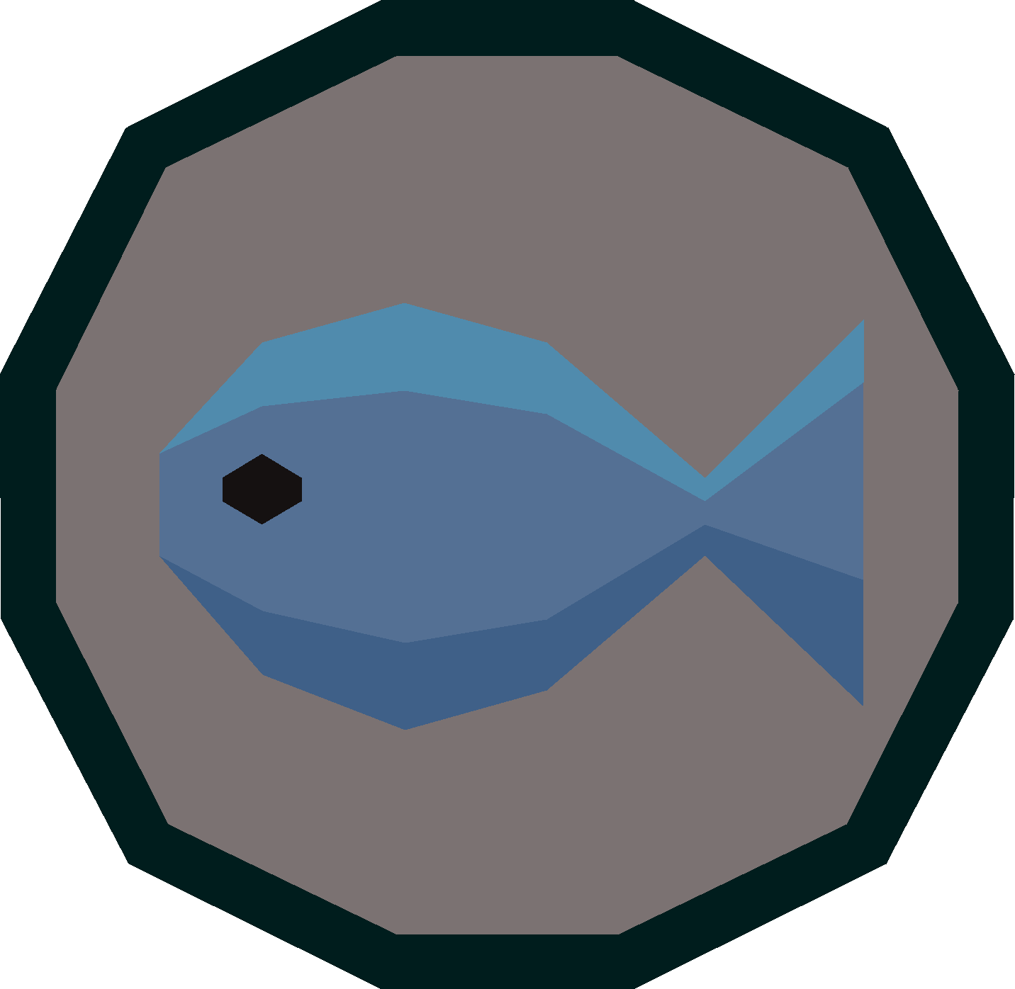 The icon representing a fishing spot.