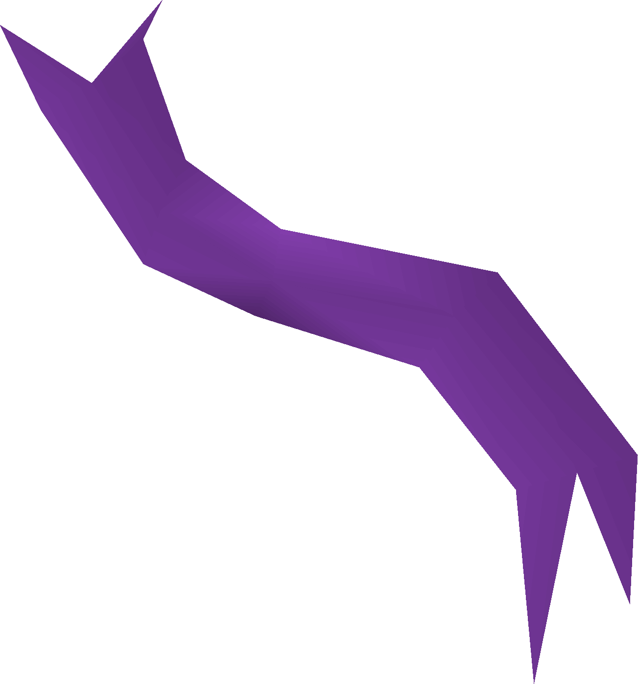 Purple rainbow strand