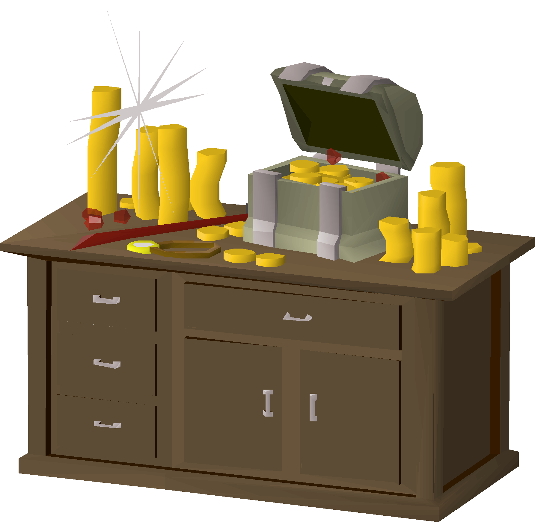Treasure pile