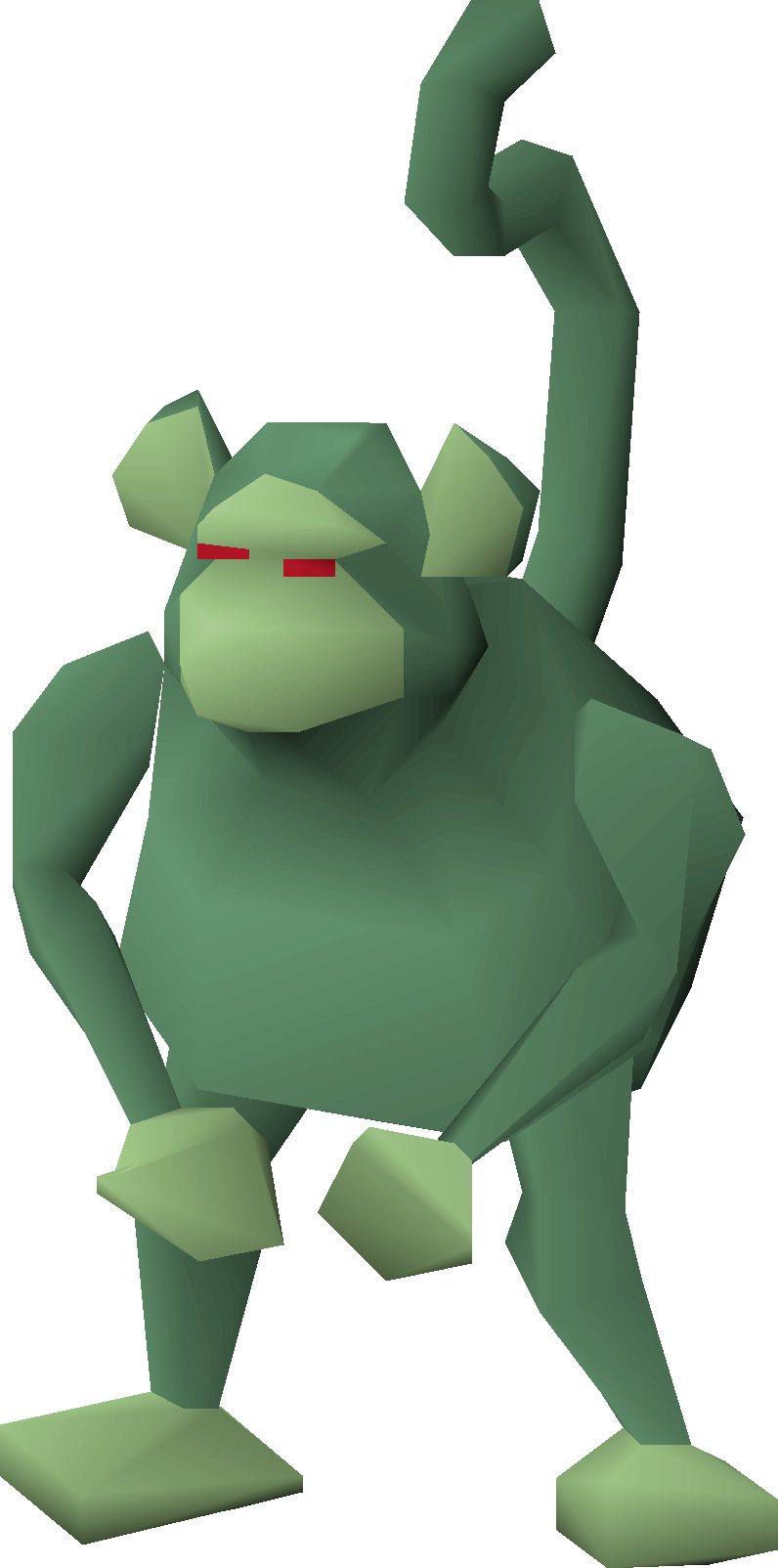 Small zombie monkey