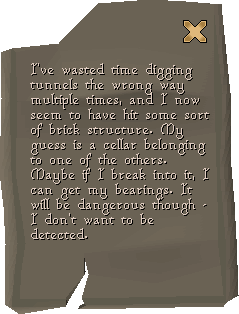The shale tablet when read.