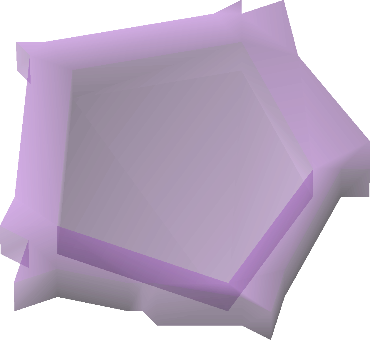 Violet pentagon