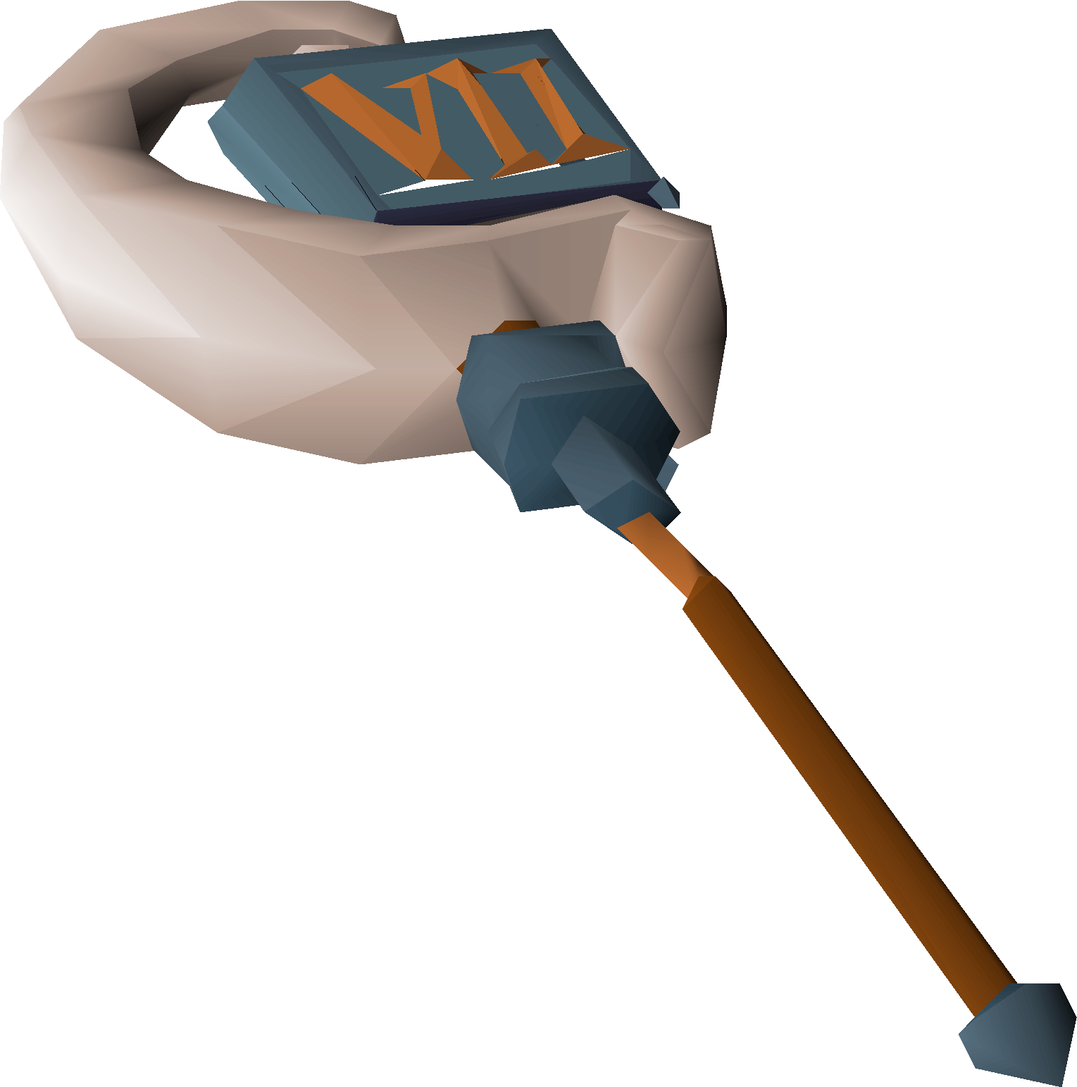 Rune staff of collection