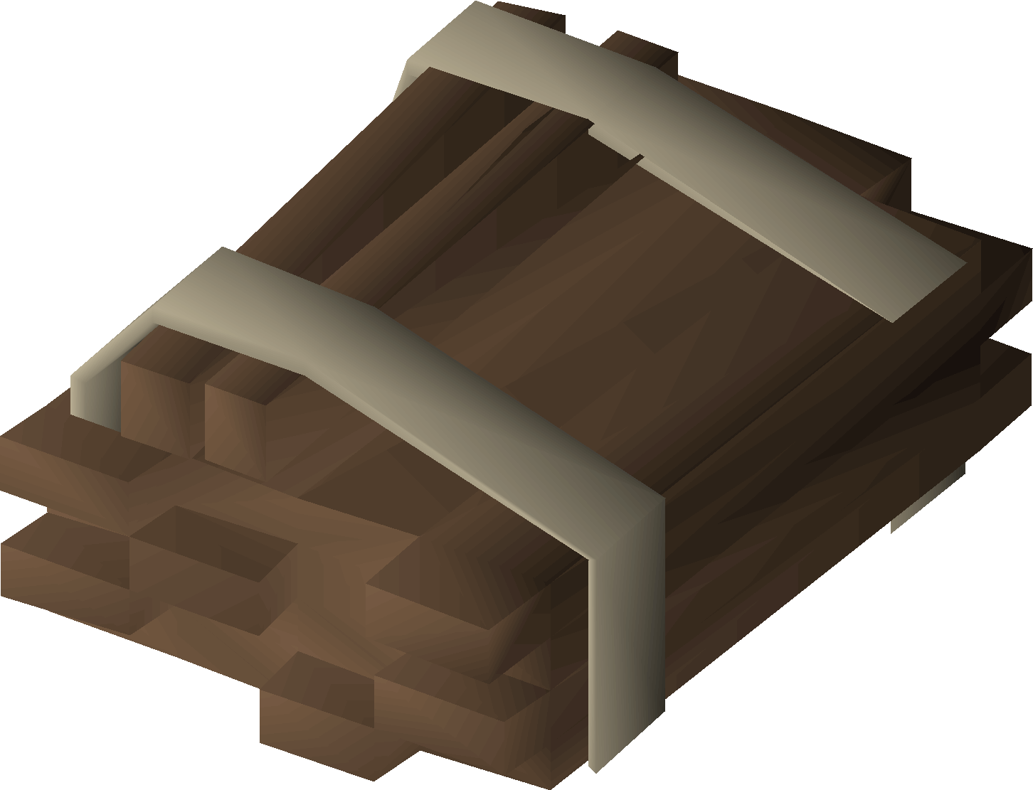 Large mahogany hull parts
