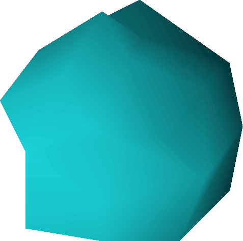 Semi-precious blue gem