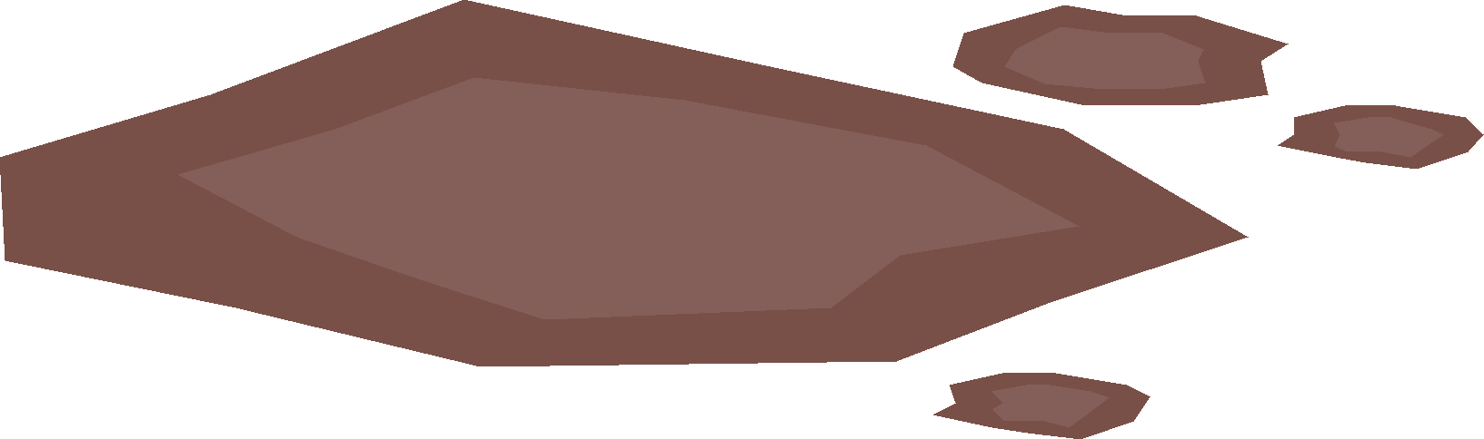 Slimy residue