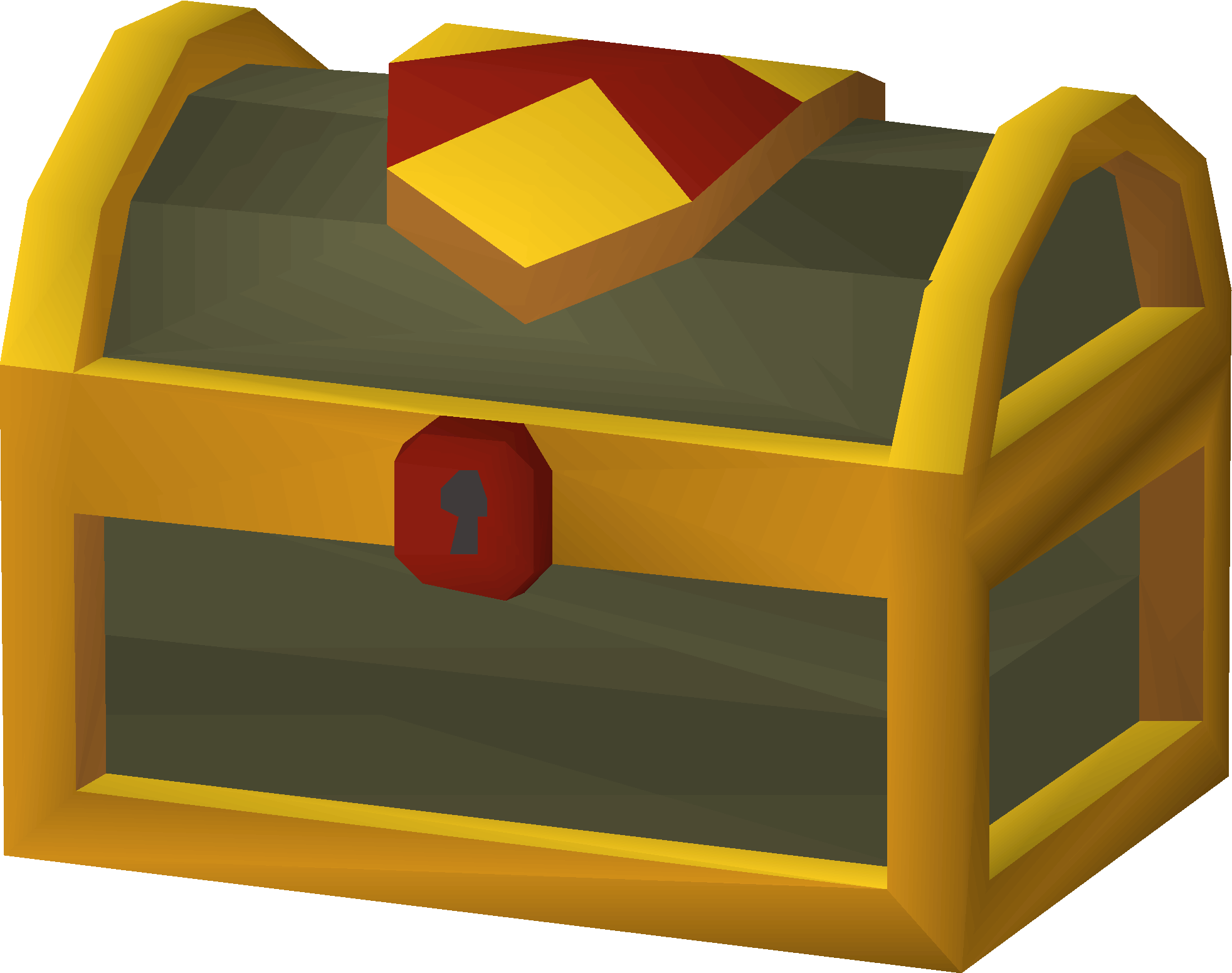 Gold Chest (red)