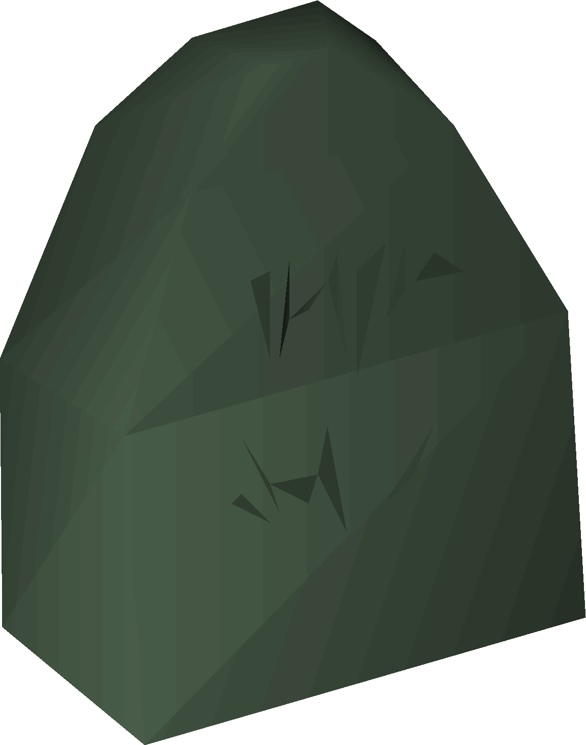 Stone tablet (The Garden of Death)